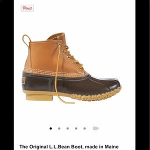 LL Bean Duck boots 6”